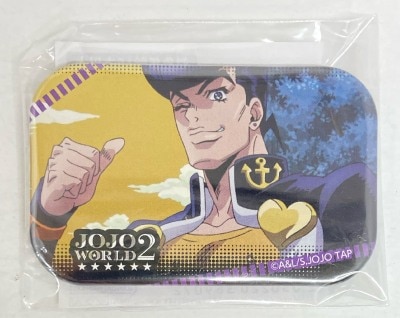 Bandai Namco Amusement Kadomaru Can Badge JOJO WORLD2 Diamond Is Unbreakable A imagen 1