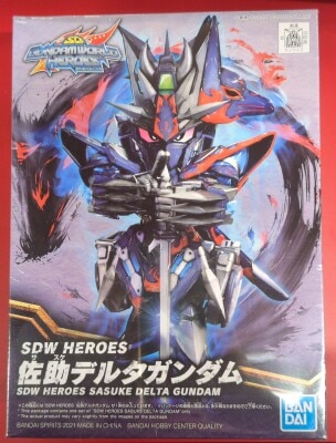 Bandai Spirits SDW HEROS SD Gundam World Heroes Sasuke Delta Gundam 06