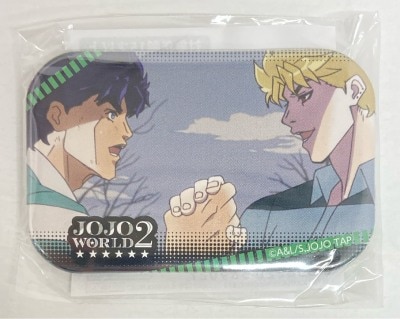 Bandai Namco Amusement Kadomaru Can Badge JOJO WORLD2 Phantom Blood B