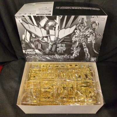 Bandai Spirits RG Mobile Suit Gundam NT (Narative) Unicorn Gundam Unit 3 Phenex (Narrative Bandai Namco version รูปภาพ 1