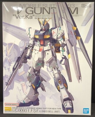 BANDAI SPIRITS MG 1/100 Bandai Namco version ν (Nu) Gundam Ver.Ka + hình ảnh 1
