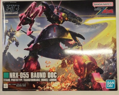 Bandai Spirits HGUC 1/144 Bandai Namco version Baund Doc/ 8+ marking gambar 1