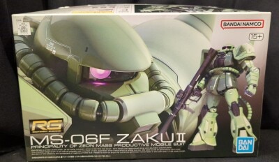 BANDAI SPIRITS RG 1/144 Bandai Namco version mass-produced Zaku/+ notation 04 image 1