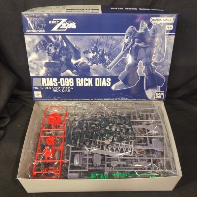 Bandai Spirits HGUC 1/144 Mobile Suit Zeta Gundam Rick Dias / 8+ (indicated)