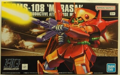 Bandai Spirits HGUC 1/144 Bandai Namco version Mobile Suit Zeta Gundam Marasai/ 8+ marking 052