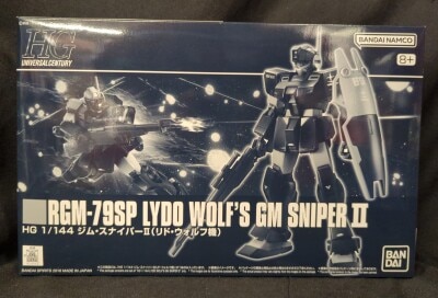 Bandai Spirits HGUC 1/144 Bandai Namco GM Sniper II (Lido Wolf's)