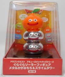 Taito AM Gura Gura Solar Figure Metal Kagamimochi and Slime Tower Metal Kagamimochi and Slime Tower Metal Kagamimochi