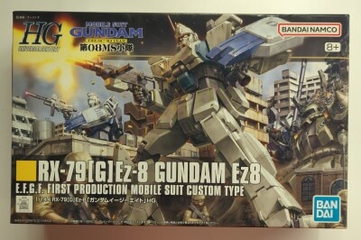 BANDAI SPIRITS HGUC 1/144 Bandai Namco version Gundam Easy Eight/+ notation 155