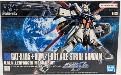 Bandai Spirits HG COSMIC ERA 1/144 Bandai Namco Aile Strike Gundam/8+ notation 171 Bild 1