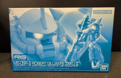 BANDAI SPIRITS RG 1/144 Mobile Suit Gundam MSV MS-06R-2 Robert Gilliam's Zaku II
