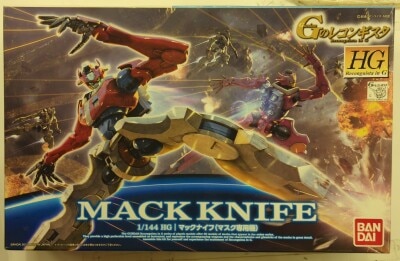 Bandai HG Reconguista in G 1/144 Gundam Reconguista in G Mack Knife Mask Exclusive Machine 10 gambar 1