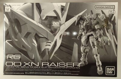 BANDAI SPIRITS RG 1/144 Mobile Suit Gundam 00V 00 XN Raiser