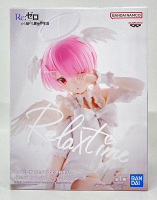 Bandai Spirits Relax time Re:Zero - Starting Life in Another World - Ram Sweet Angel ver. gambar 1