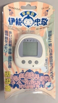 Yamasa watch instrument game pedometer Heisei Era of Tadataka Ino GK-500