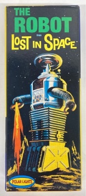 PLAYING MANTIS ALL PLASTIC ASSEMBLY KIT THE ROBOT / FROM LOST IN SPACE, image 1