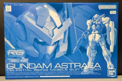 Bandai Spirits RG 1/144 Mobile Suit Gundam 00 Gundam Astraea Part set Bandai Namco Edition +15 image 1