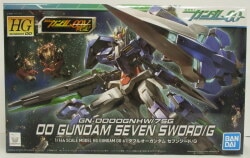 Bandai Spirits HG 1/144 Bandai Spirits version Mobile Suit Gundam 00V War Chronicles Double O Gundam Seven Sword/G 61 image 1