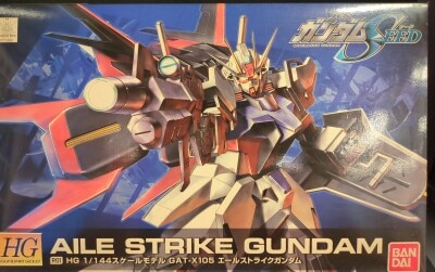 Bandai HG GUNDAM SEED Aile Strike Gundam Remastered ver. R01