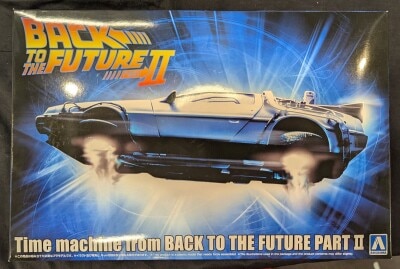 Aoshima Movie Mecha Time Machine 1/24 scale