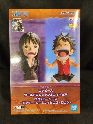 BANDAI SPIRITS WCF PIECE Log Stories Monkey D. Luffy & Nico Robin