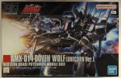 Bandai Spirits HGUC 1/144 Bandai Namco version D?ven Wolf(Unicorn Ver.) 8+ (indicated as 160)