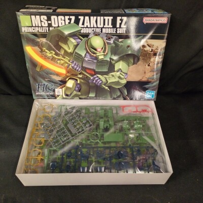 BANDAI SPIRITS HGUC 1/144 Bandai Namco Zaku II Kai 087 gambar 1