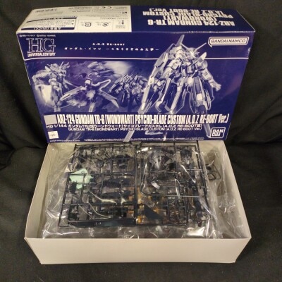 BANDAI SPIRITS HG 1/144 AOZ RE-BOOT Gundam Inle Gundam TR-6 [Woundwort] Psycho Blade Custom (AOZ RE-BOOT version) gambar 1
