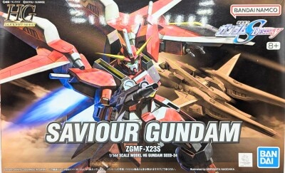 BANDAI SPIRITS HG GUNDAM SEED 1/144 Bandai Namco version Saviour Gundam 24