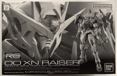 BANDAI SPIRITS RG 1/144 Mobile Suit Gundam 00V 00 XN Raiser