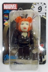 MEDICOMTOY Happy-Kuji Marvel/BE@RBRICK 9 Black Widow/Happy-Kuji Marvel/BE@RBRICK 100%