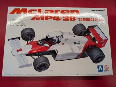 Aoshima 1/20 BEEMAX series McLaren MP4/2B '85 Monaco GP Specification 09