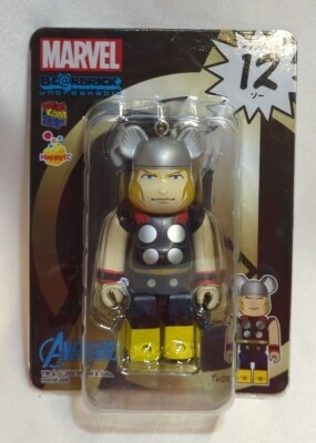 MEDICOMTOY Happy-Kuji Marvel/BE@RBRICK 12 Thor / Happy Kuji Marvel/BE@RBRICK 100% Bild 1