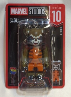 Sunny Side Up HAPPY KUJI Be@rbrick (Bearbrick) MARVEL STUDIO Bearbrick (Be@rbrick) Prize 10. ROCKET 100%
