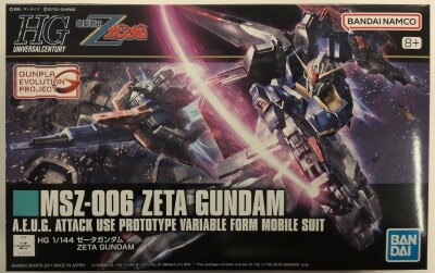 BANDAI SPIRITS HGUC 1/144 Bandai Namco Zeta Gundam/+ notation 203 Bild 1