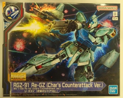 Bandai Spirits MG 1/100 GANDAM SIDE-F Mobile Suit Gundam: Char's Counterattack Re-GZ(Char's Counterattack Ver.) รูปภาพ 1