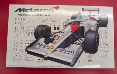 Fujimi Mokei 1/20 Grand Prix serie GP-25 Grand Prix Selection Formula McLaren Honda MP4/6 1991 Brazil GP/Japan GP/San Marino GP 92133