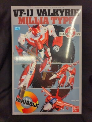 Bandai 1/72 scale 15Th) VF-1J Miria type variable Valkyrie Bild 1