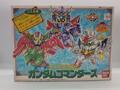 Bandai SD Gundam/Chibi Warrior SDV Crystal Warrior Gundam Commanders SP3