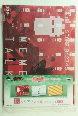 Banpresto - Ichiban Kuji , Panai no! E-Prize Clear File [3 piece set] Oshino Meme