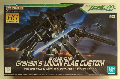 Bandai Spirits HG 1/144 Bandai Namco version Union Flag Graham Aker Custom/ 8+ marking 07 gambar 1
