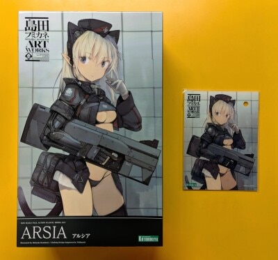 Kotobukiya Fumikane (Humikane) Shimada ART WORKS Alcia with Kotobukiya Shop Limited Edition With Bonus 画像 1
