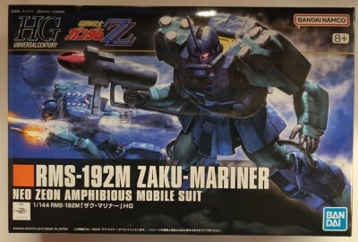 BANDAI SPIRITS HGUC 1/144 Bandai Namco Zaku Mariner 143 gambar 1