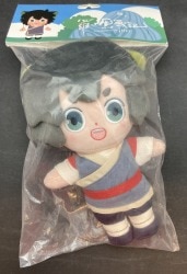 HMCH anime studio dress-up Plush Stuffed Toy, black hair, small black