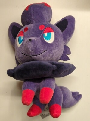 Bandai Spirits Mofugut Plush Stuffed Toy Zorua Pokemon Zorua Bild 1