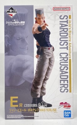 Bandai Spirits Ichiban Kuji JoJo's Bizarre Adventure STARDUST CRUSADERS E-Prize Jean Pierre Polnareff MASTERLISE Bild 1