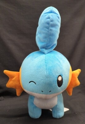 Bandai Spirits Mofugut Hello Partner Plush Stuffed Toy Totodile・Mudkip Pokemon Mudkip 图片 1