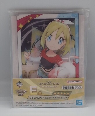 Bandai Spirits Ichiban Kuji Pokemon Masters EX 7th Anniversary E-Prize: Kai Memorial Photo Mini Art Board