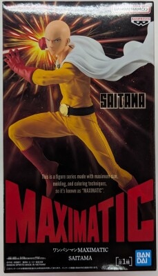 Bandai Spirits MAXIMATIC SAITAMA One Punch Man Man Saitama gambar 1
