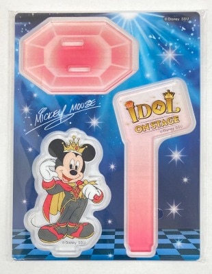 Sunny Side Up Happy Kuji Disney IDOL ON STAGE F-Prize: Micky Mouse(One-Handed Heart) Acrylic Stand Props