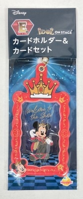 Sunny Side Up Happy Kuji Disney IDOL ON STAGE E-Prize: Micky Mouse Card Holder & Card Set image 1